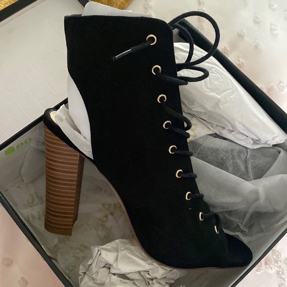 Liliana Heeled Ankle Boots - Brand New